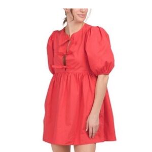 Band of the Free Red  Mini Dress size XL